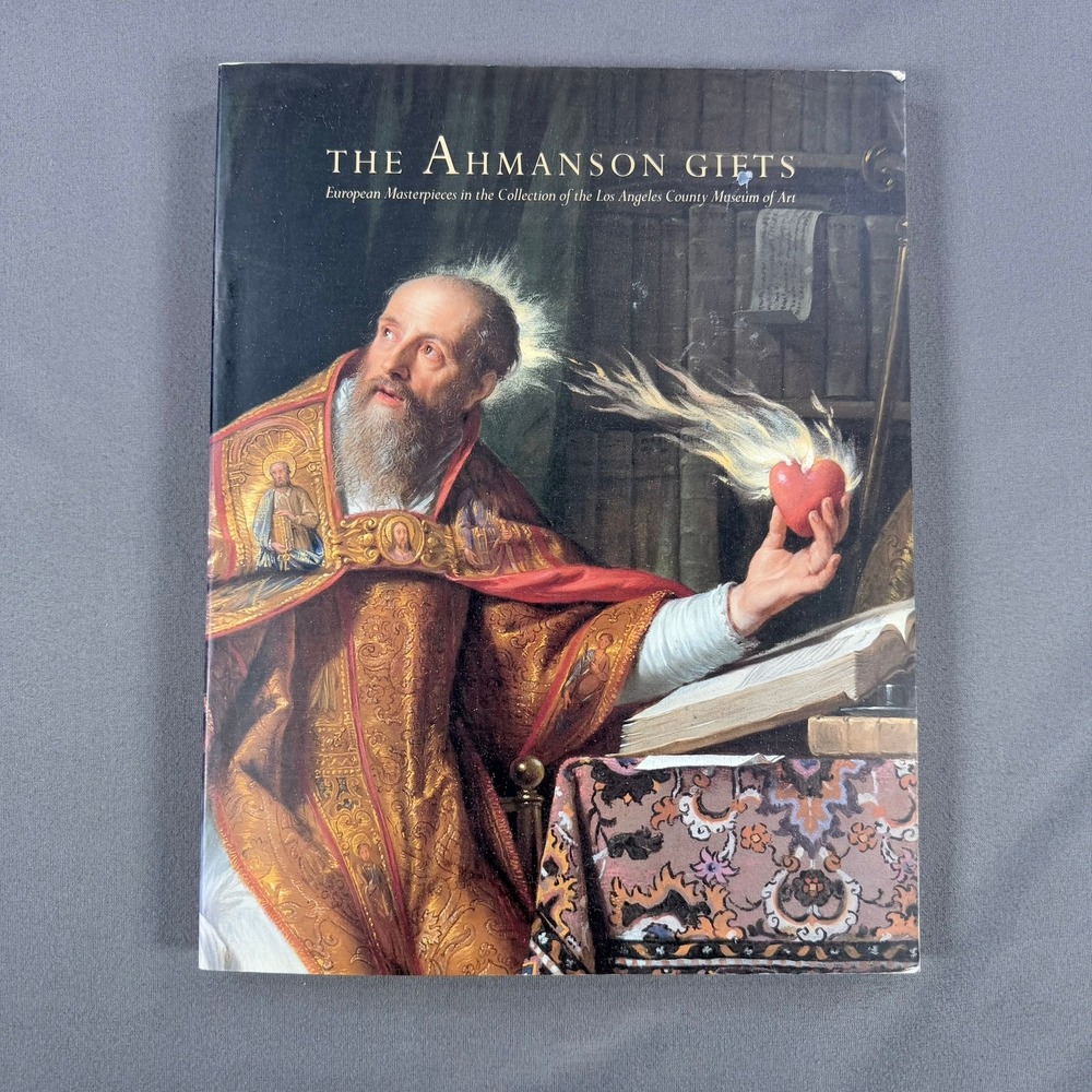 Philip Conisbee The Ahmanson Gifts Softcover 1991 LACMA Art Exhibition History